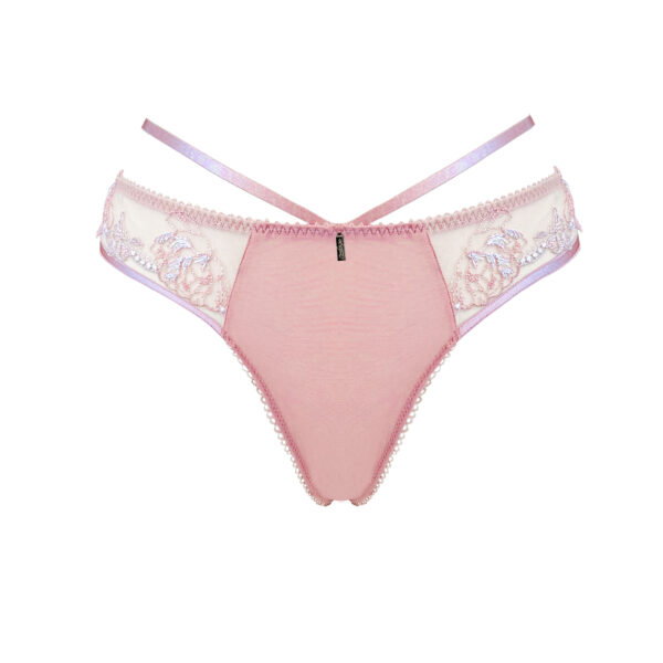 40227-粉-1 Olivia Designed Thong | Olivia設計款丁字褲