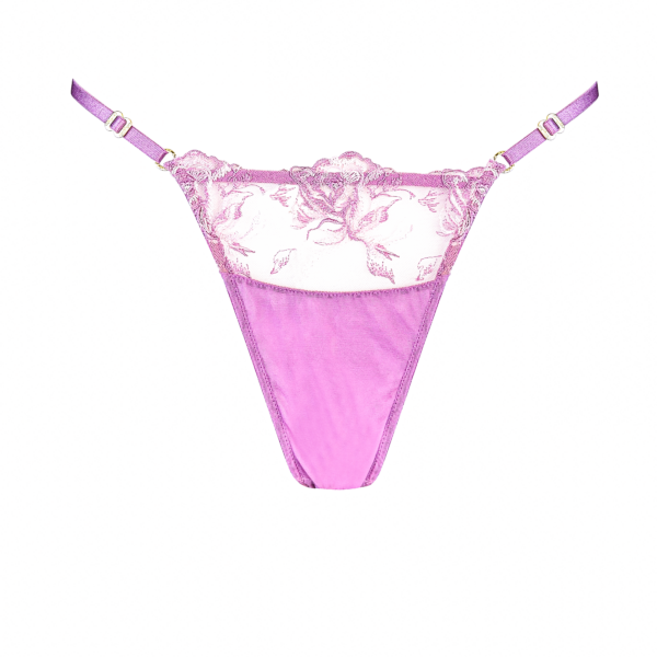 玫瑰-粉紫1 Rosery Tanga Briefs | Rosery Tanga三角褲